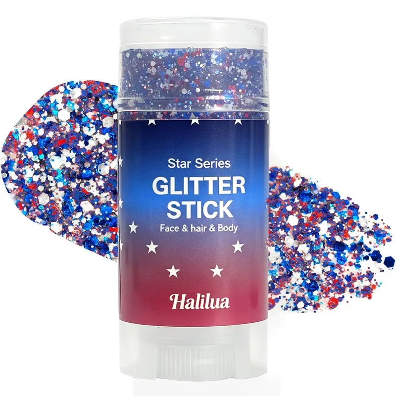 4th of July USA Glitter Stick