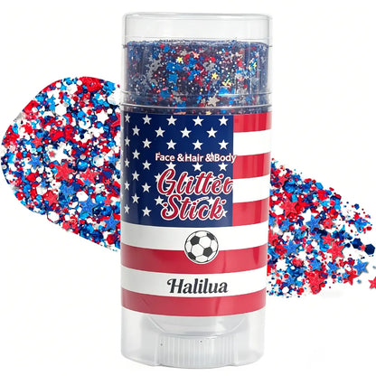 4th of July USA Glitter Stick